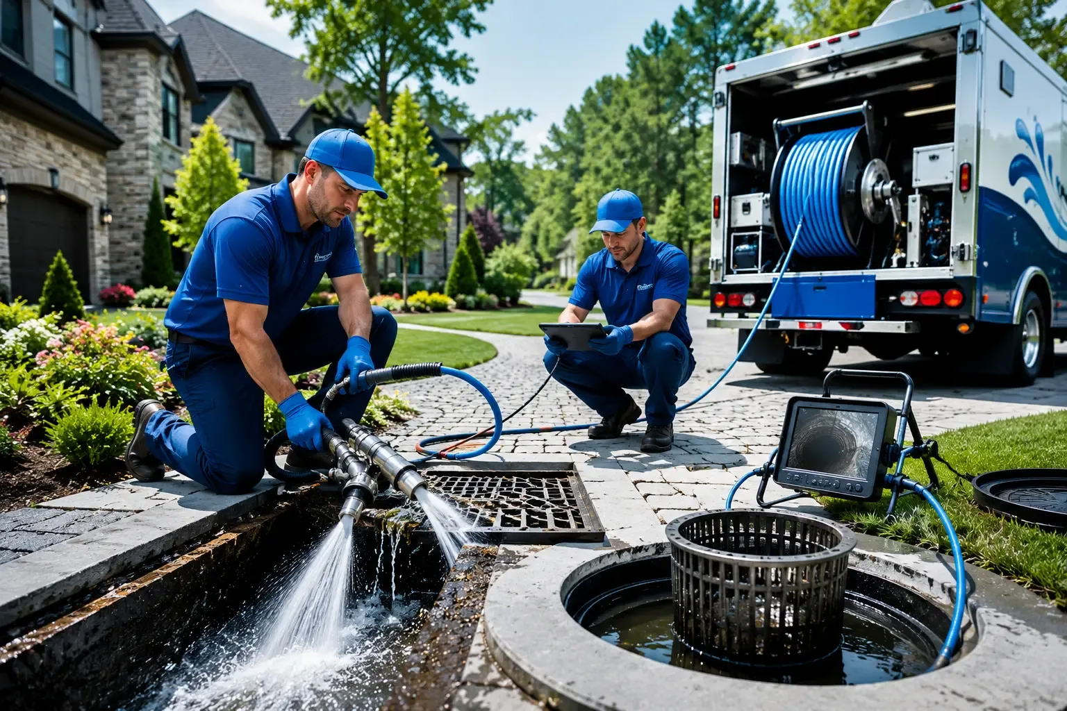 Local outdoor drain cleaning professionals in Folsom, CA